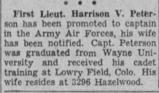 promoted to Captain