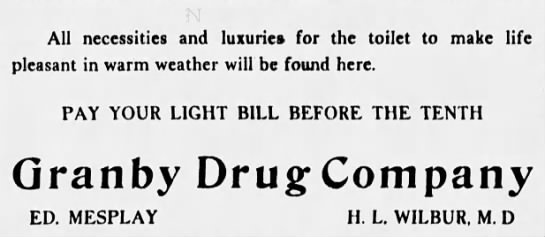 Granby Drug Company