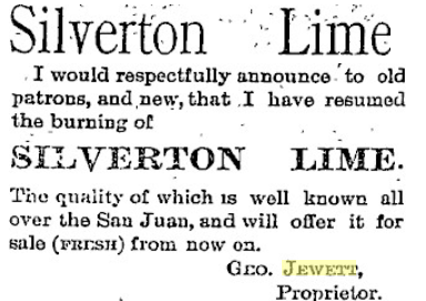 George Jewett clipping