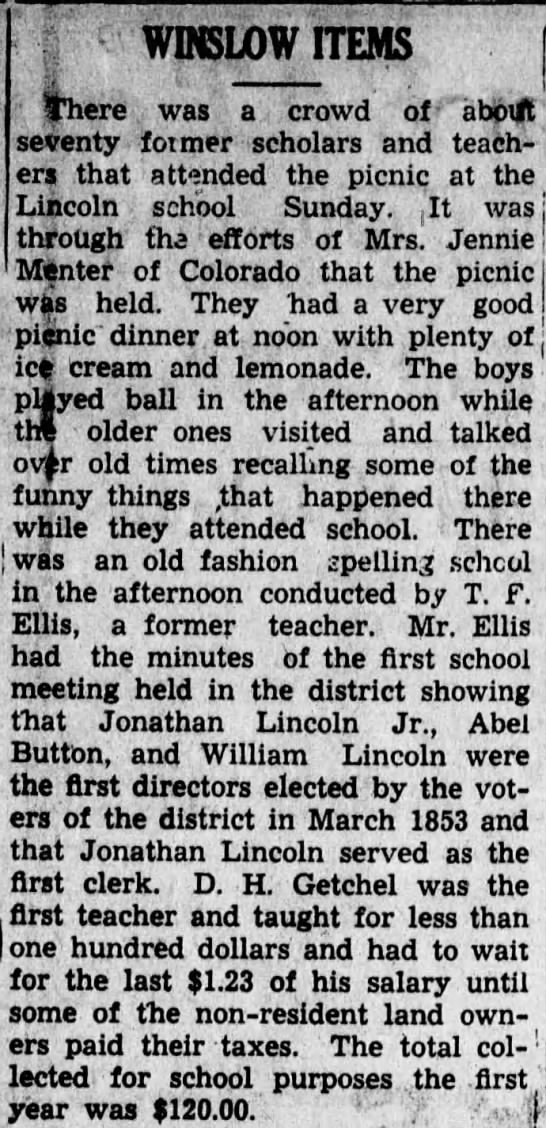 school teacher reunion