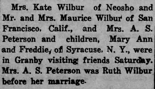 Ruth clipping